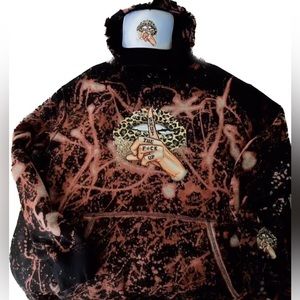 Custom hoodie and hat